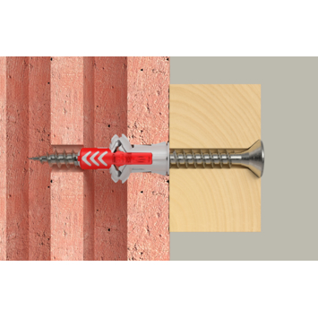 Fischer Universeelplug DuoPower 8x40mm 18 stuks