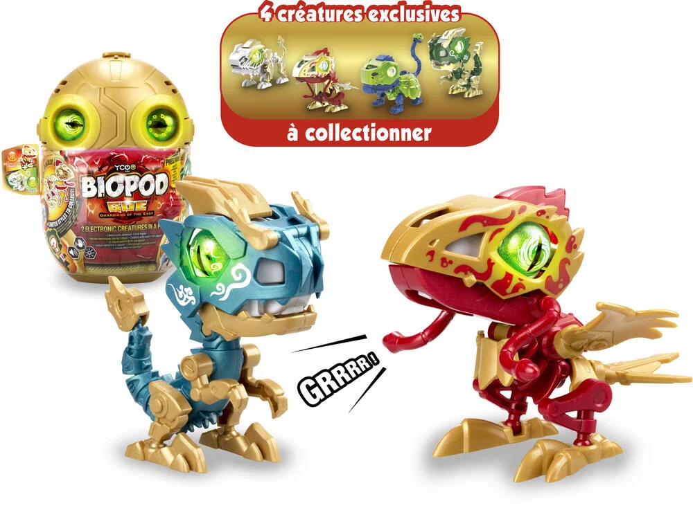 YCOO -BIOPOD DUO GUARDIANS OF THE EAST CAPSULE AVEC 2 CREATURES