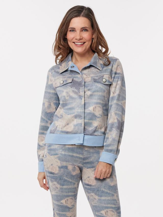Jacke Jeansoptik