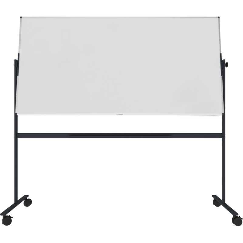 Tableau blanc rotatif laqué UNITE 100x200cm - Legamaster