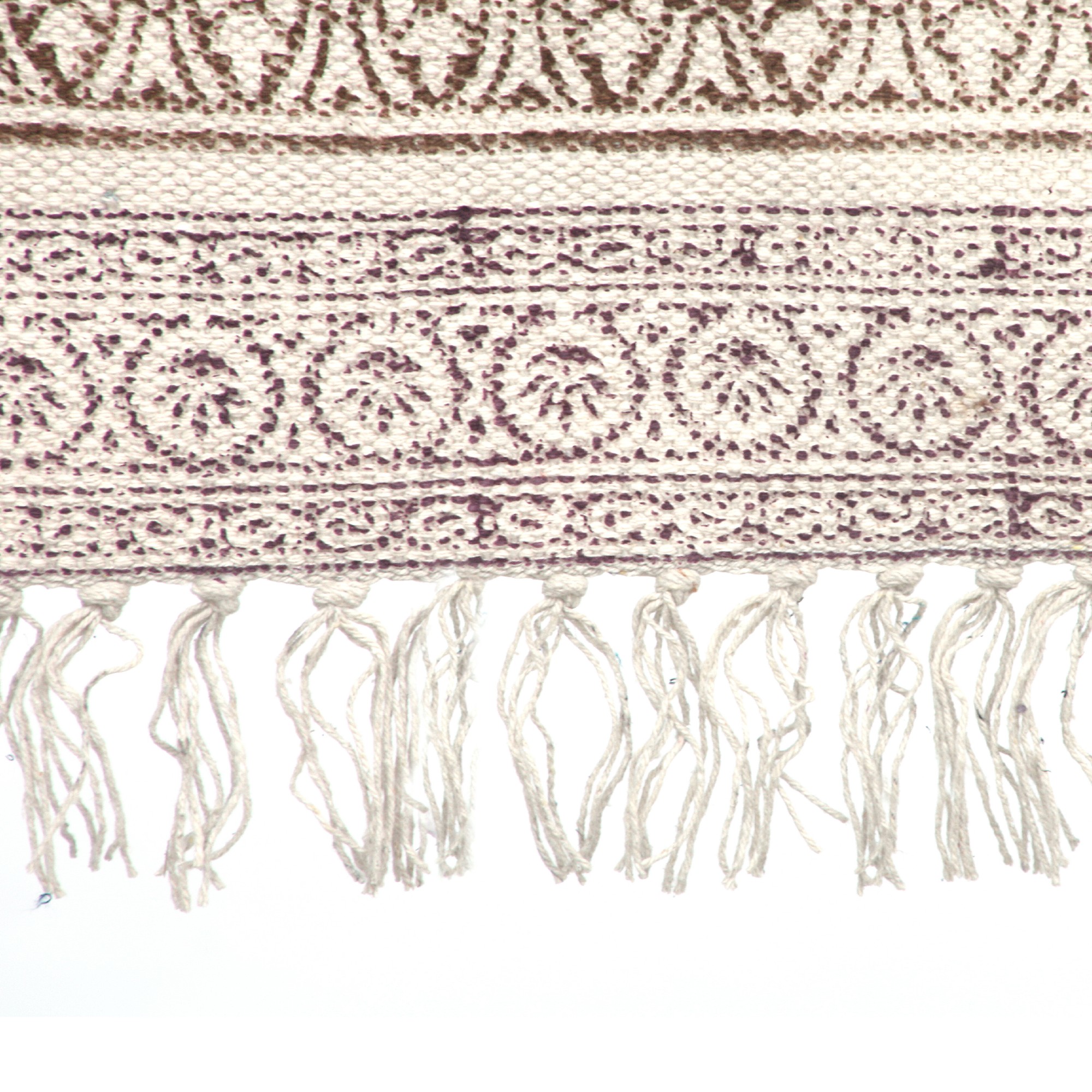 Läufer 'Coorg', handbedruckt, B 60 cm, L 180 cm von fischer's lagerhaus