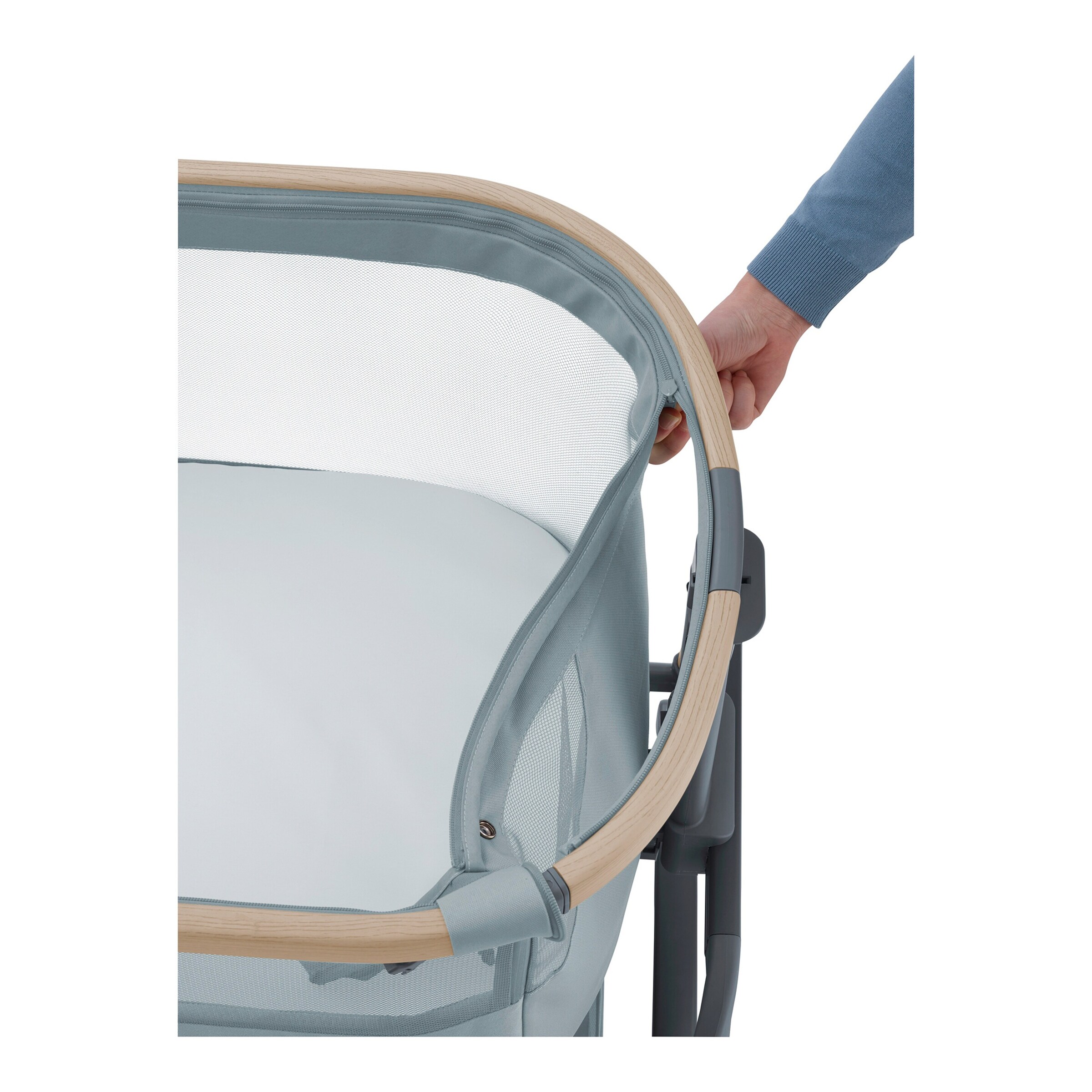 Maxi-Cosi Beistellbett Iora Air Beyond Grey
