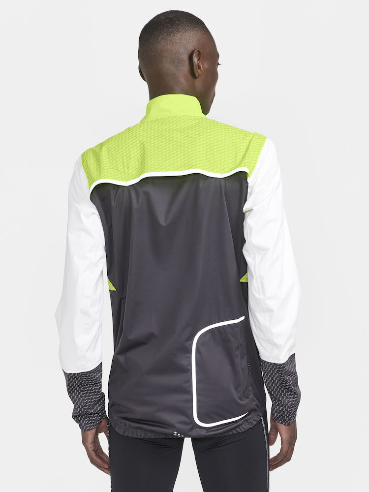 Craft Adv Hydro Lumen Cykeljakke, Flumino-Ash White