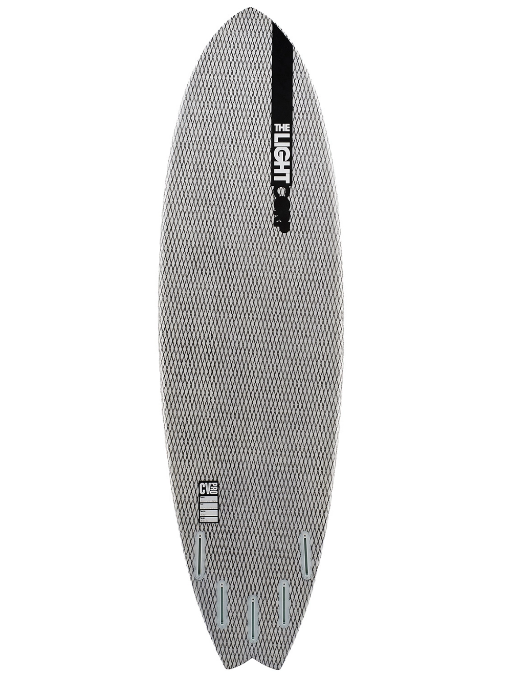 Light Microlog 2.0 Cv Pro Epoxy Future 6'4 Surfboa white