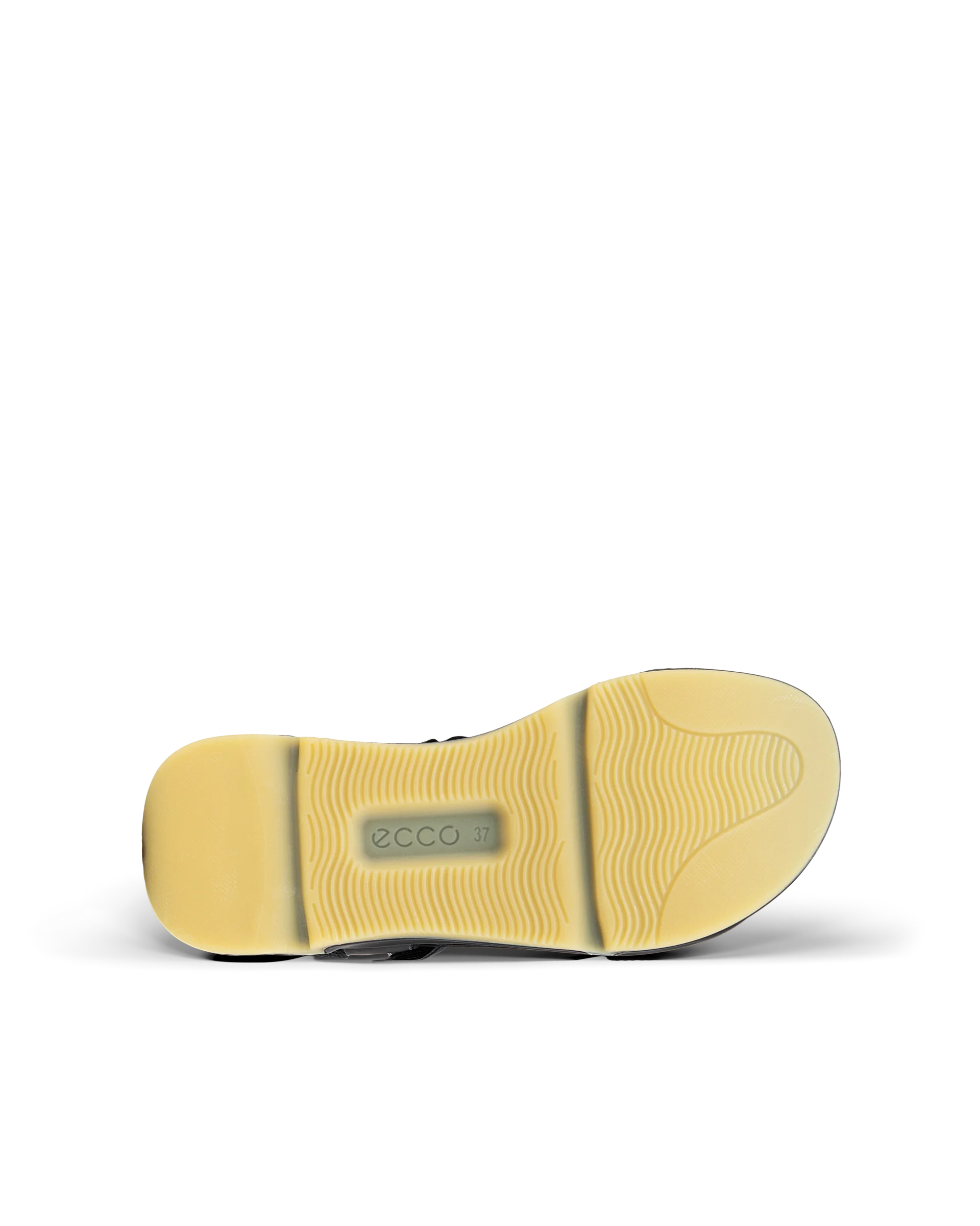 ECCO CHUNKY SANDAL Damen Ledersandale mit Plateau Schwarz