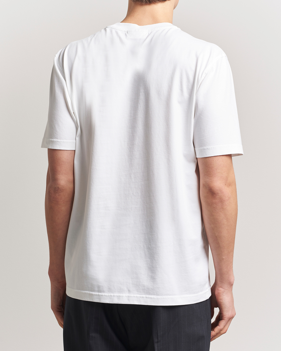 NN07 Adam Printed Crew Neck T-Shirt White