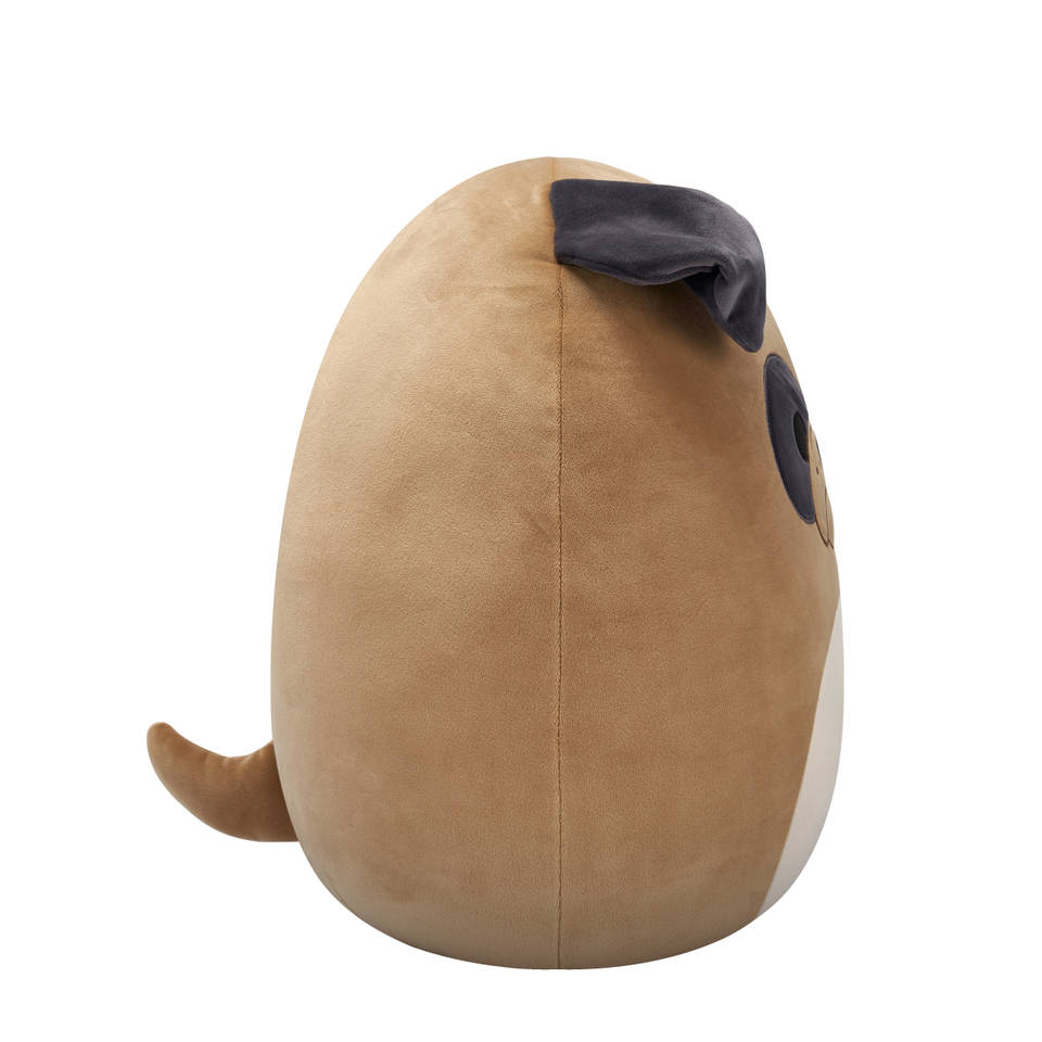Squishmallows Loafer de bruine bulldogknuffel - 40 cm