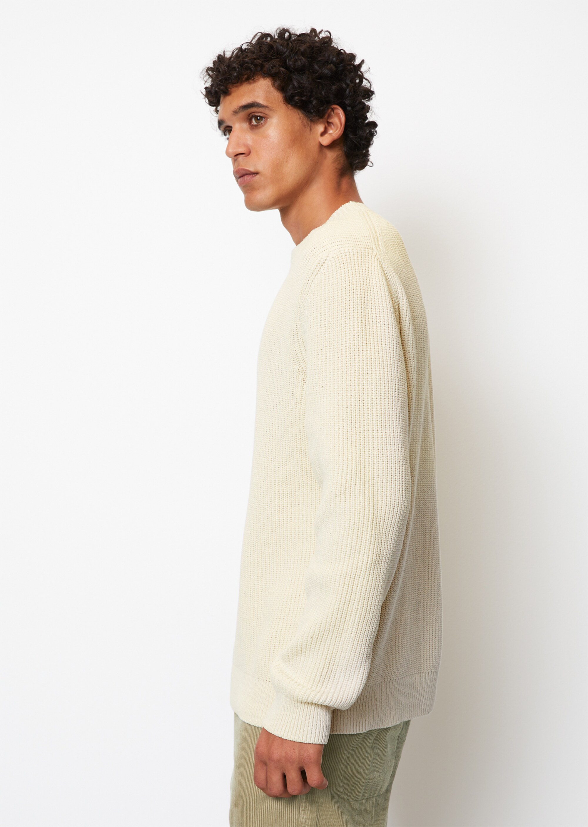 Chenille-Pullover relaxed aus Organic Cotton
