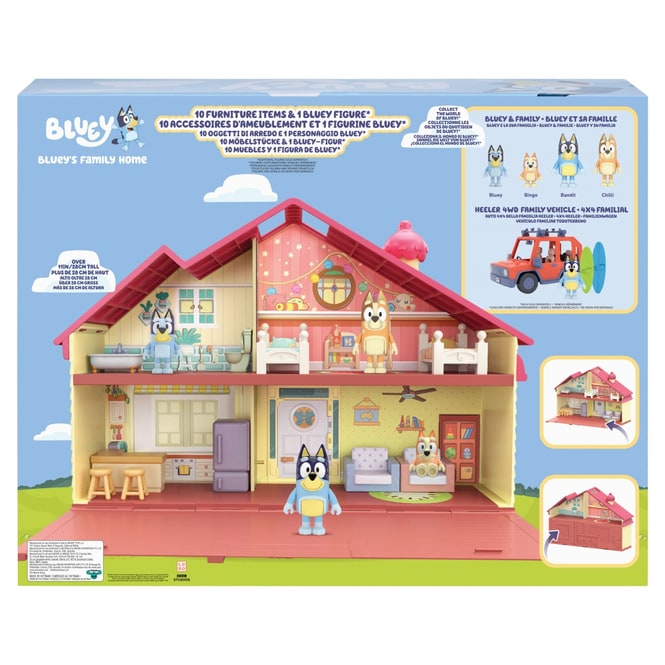 Bluey - Spielhaus-Set