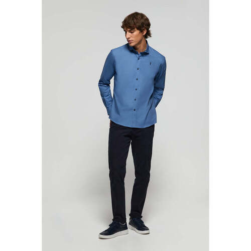 Polo Club - RIGBY GO CONTRAST SLIM SHIRT Azul