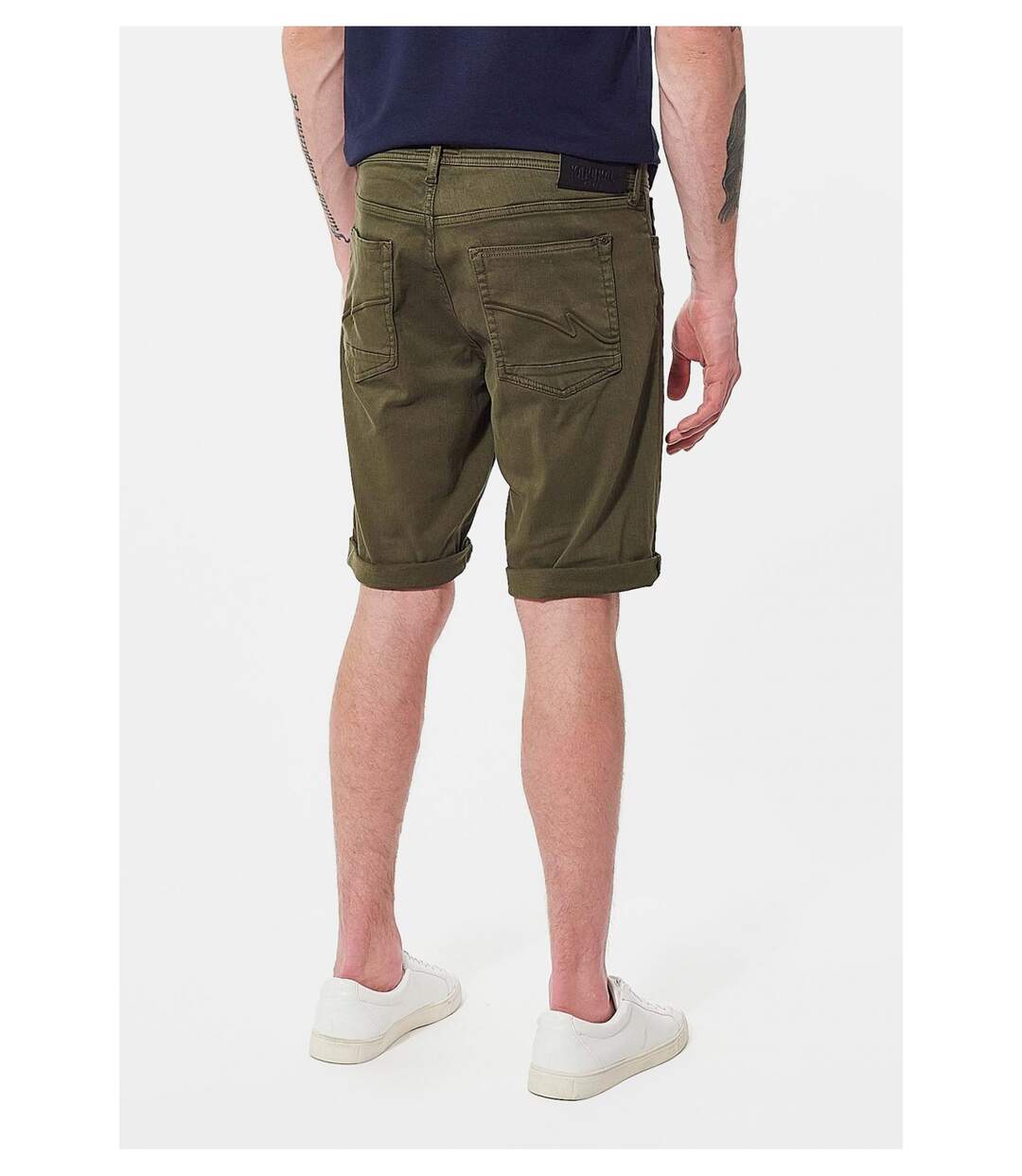Bermuda ajusté extend denim  -  Kaporal - Homme