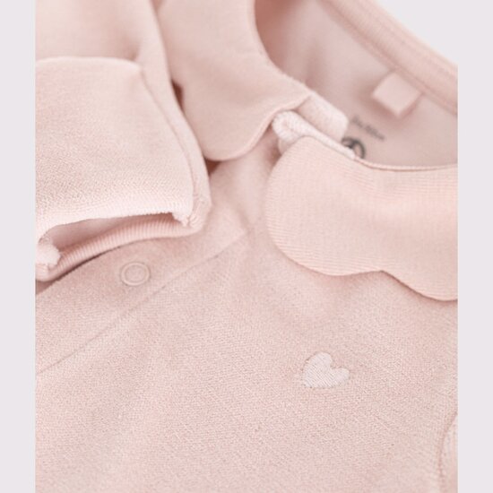 Pyjama en velours col claudine   Saline        de               Petit Bateau