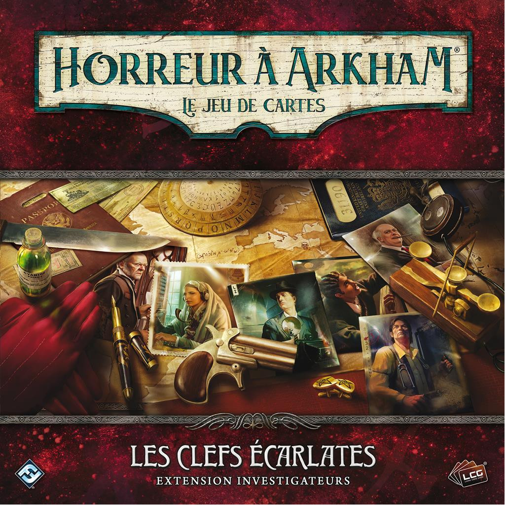 Horreur à Arkham : Le Jeu de Cartes - Les Clefs Écarlates - (Investigateurs)