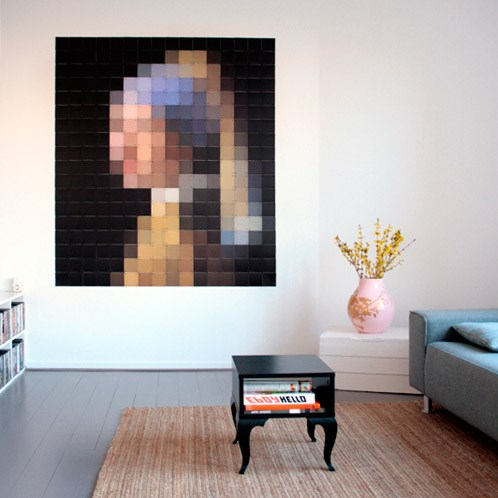 IXXI Pixel Girl With The Pearl Earring 160x180 cm