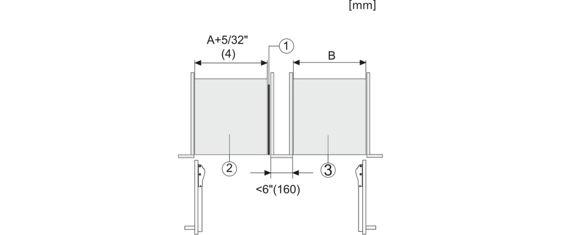 Gefrierschrank F 2413 Vi Links<br>MasterCool-Gefrierschrank