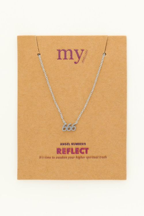 Angel number 666 ketting