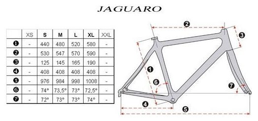 Cadre carbone Felino Jaguaro   fourche
