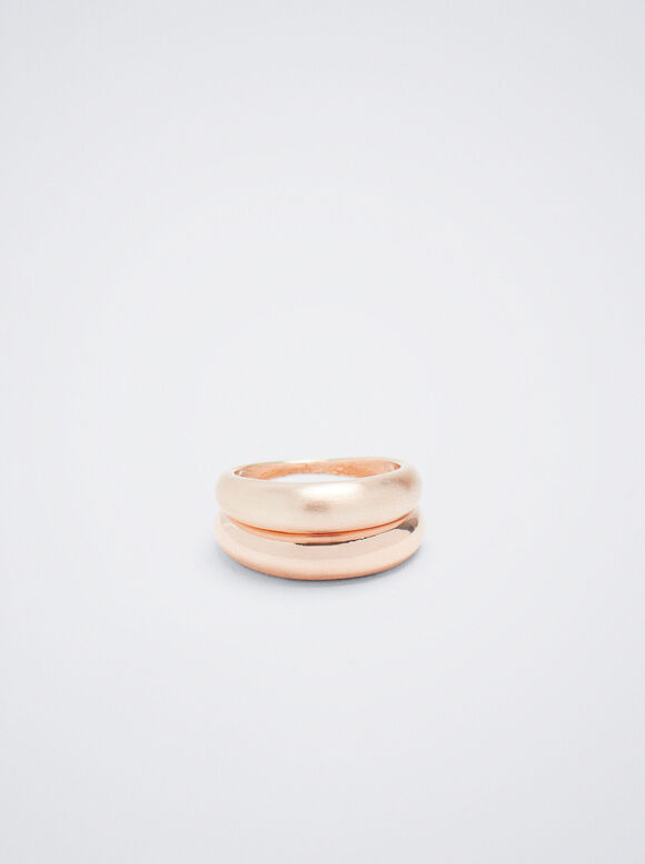 Anel em ouro rosa - Ouro rosa