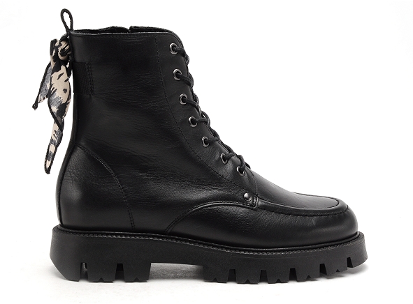 Goodstep boots bottine plates femme polony 4551 c03 noir