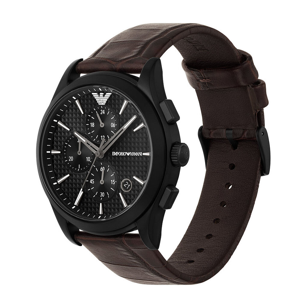 Montre Emporio Armani Noir