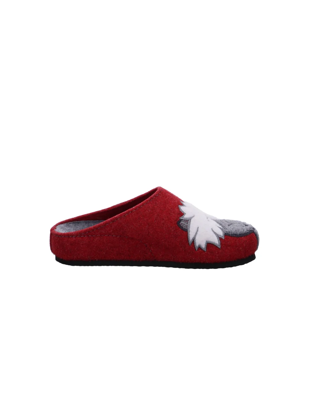 Hausschuh Cosy rot