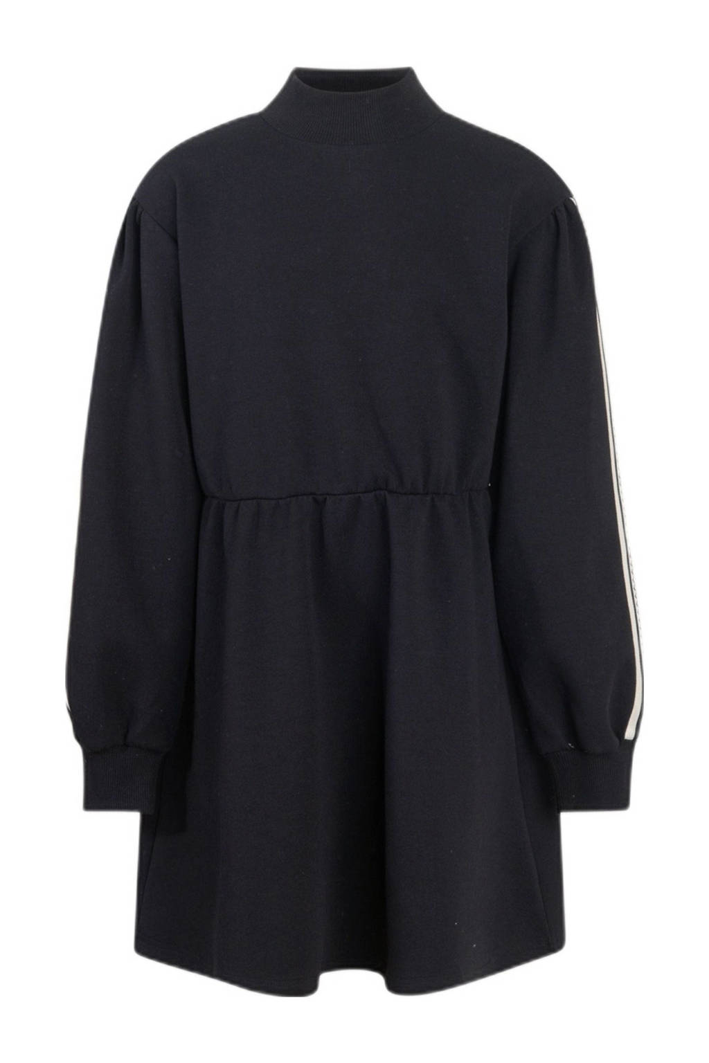 Shoeby gestreepte jurk zwart