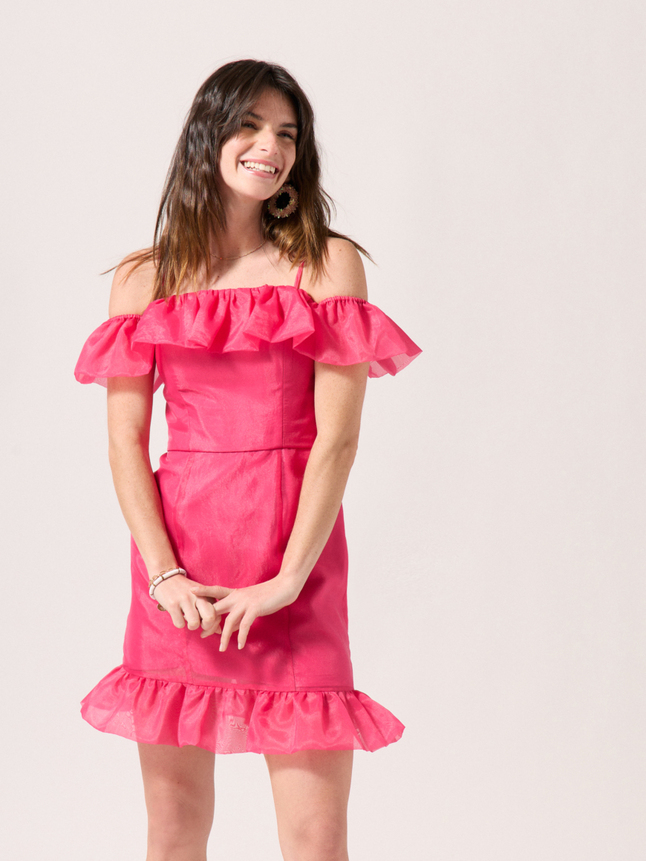 Robe épaules dénudées