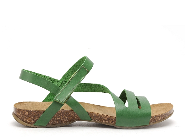 Spike nu pieds plats femme 143 vert