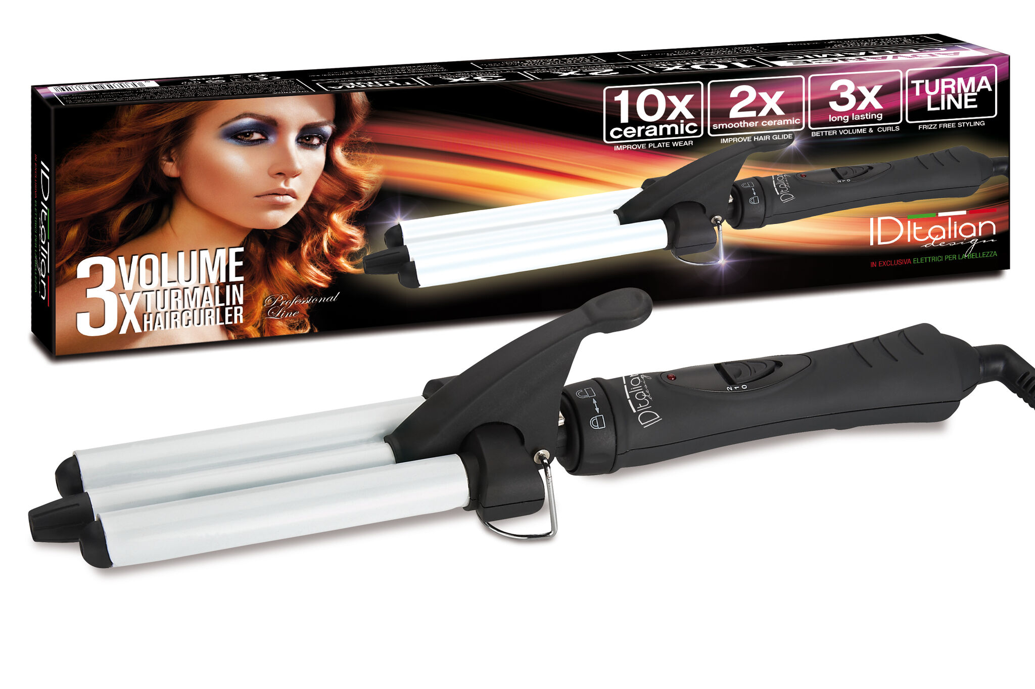 Italian Design Turmalin curling iron
