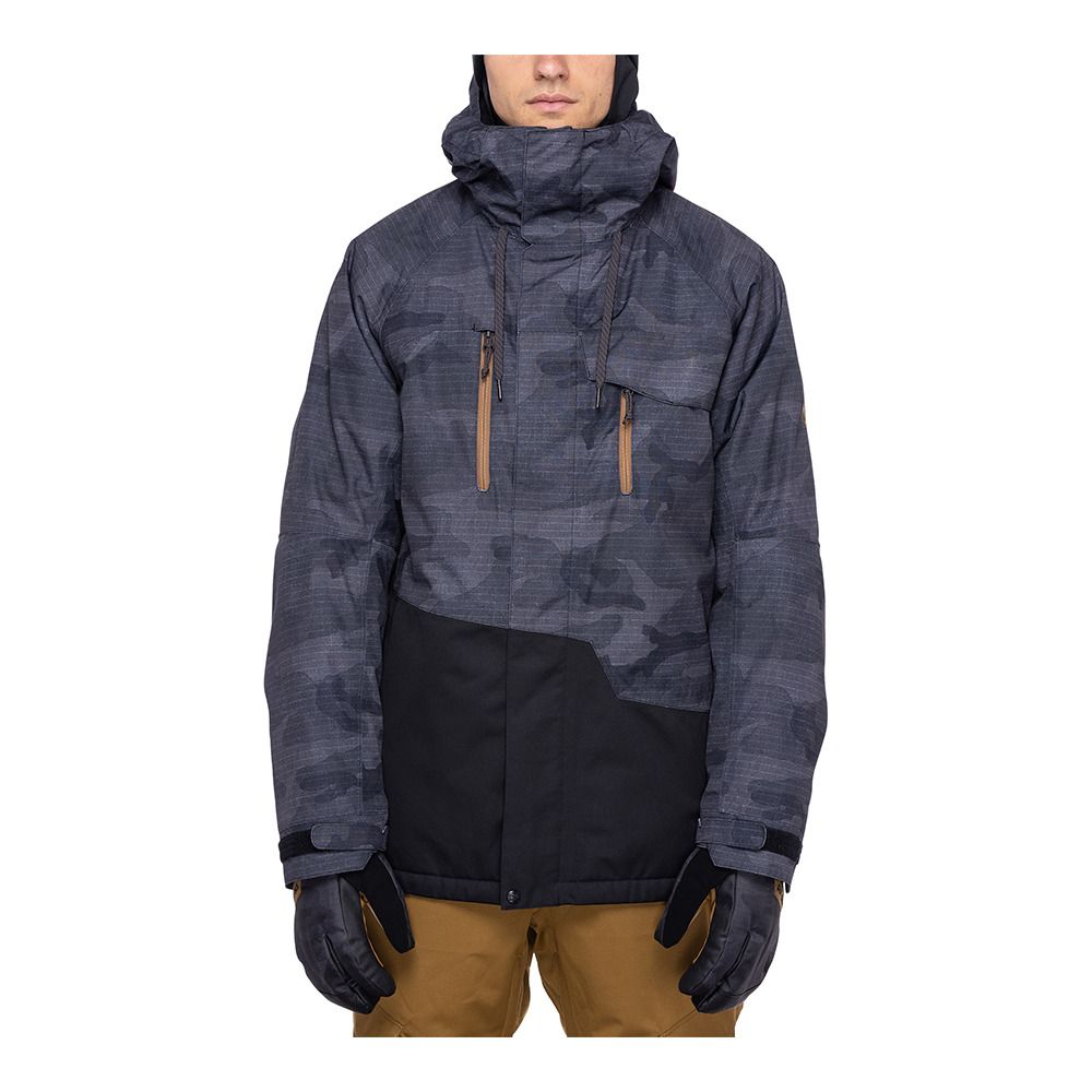 686 GEO - Veste ski Homme black camo clrblk