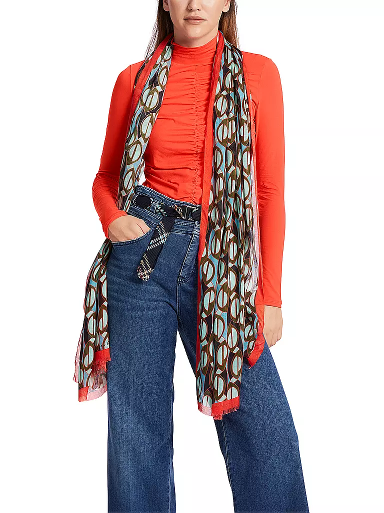 MARC CAIN Rollkragenshirt  orange