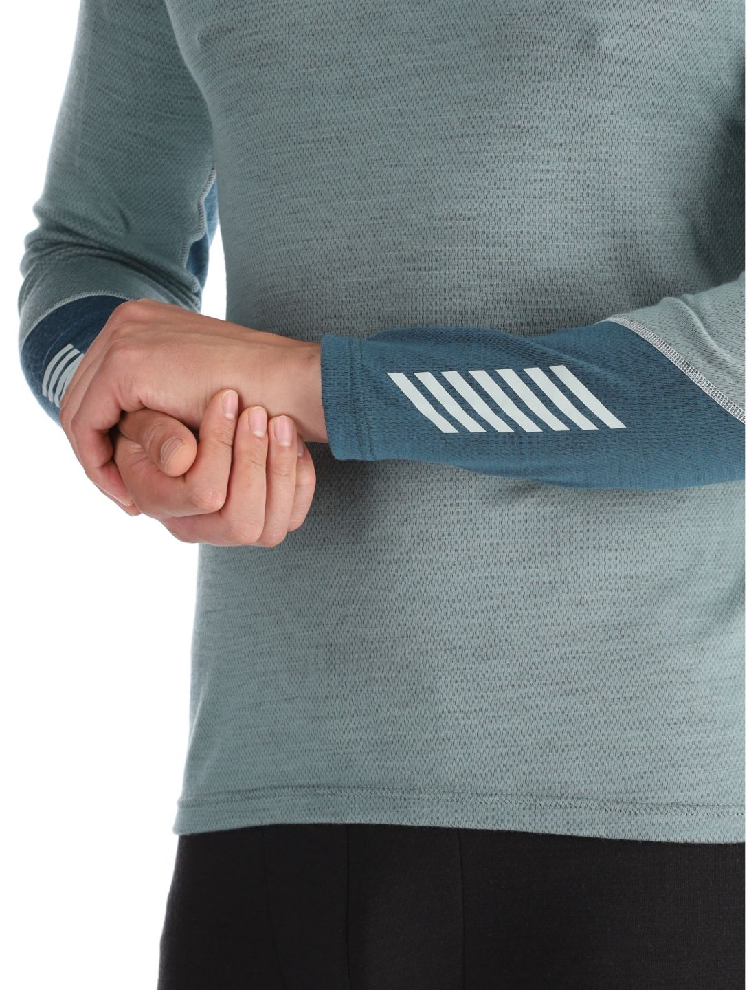 Lifa Merino Midweight Crew thermoshirt heren