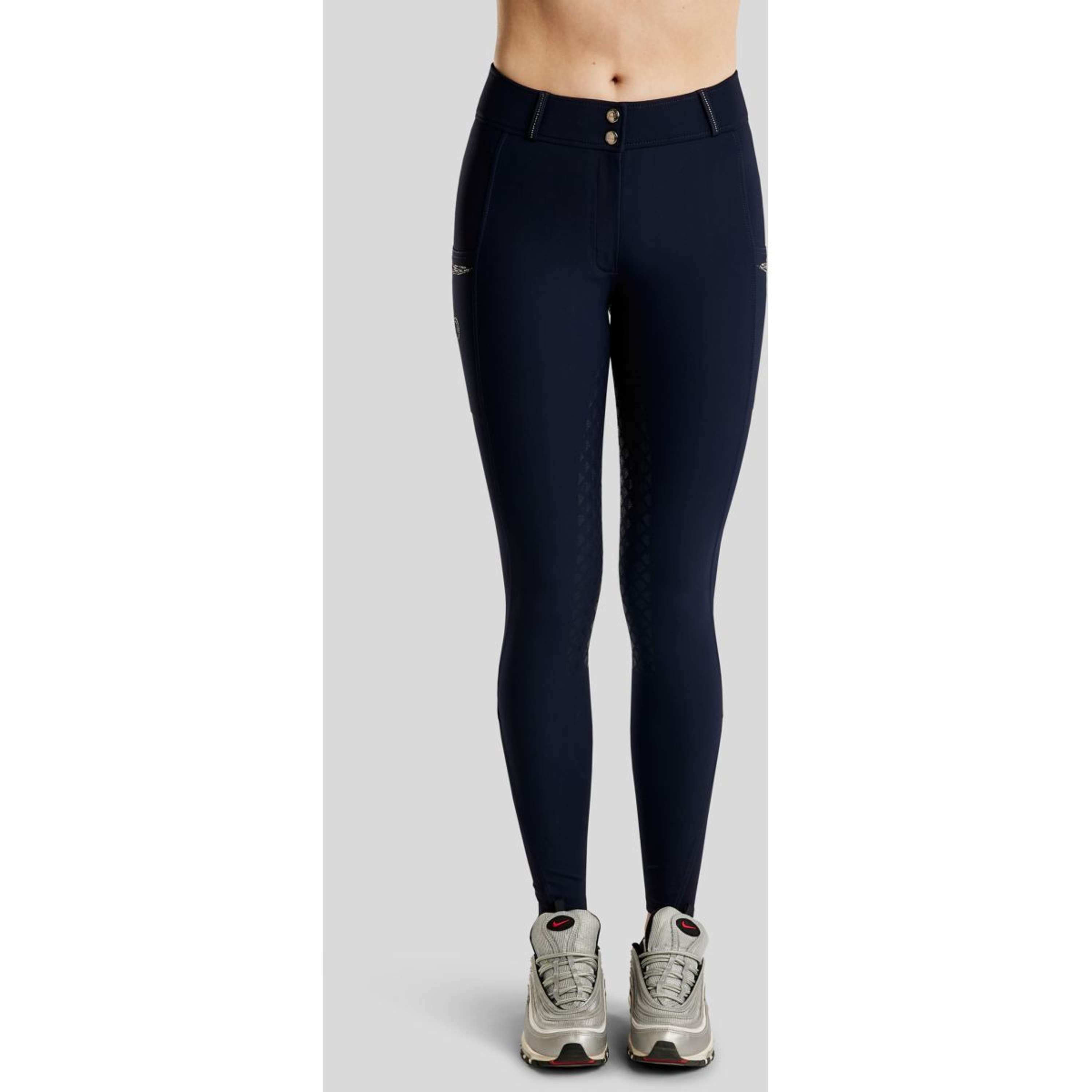 Montar Rijbroek MoEmilia Full Grip Navy
