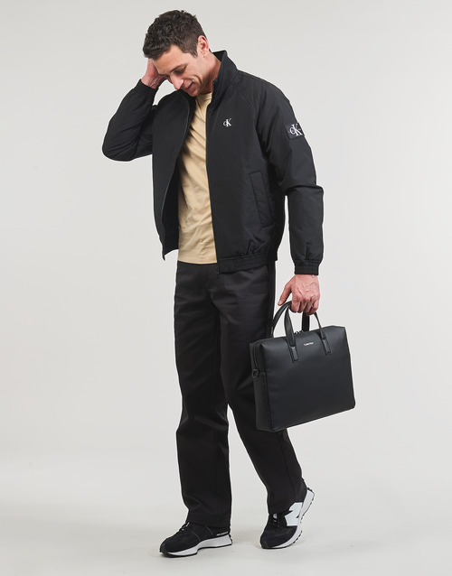 Calvin Klein Jeans - PADDED HARRINGTON - Noir