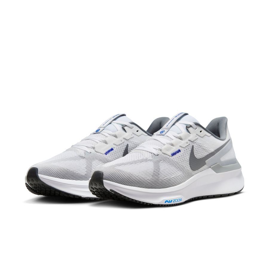 Nike Chaussures de Running Air Zoom Structure 25 - Blanc/Gris/Bleu/Gris