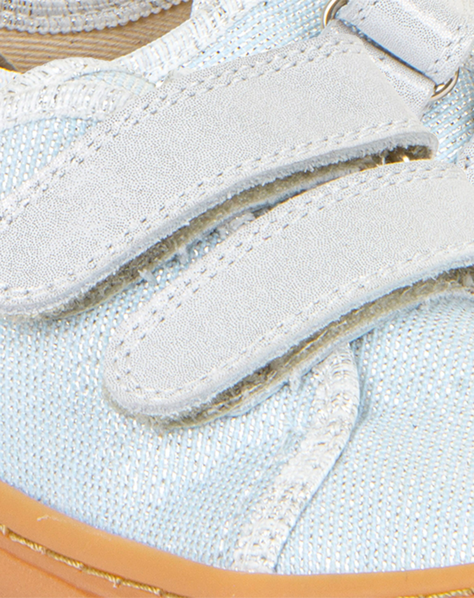 Klett-Halbschuhe CANVAS in silver