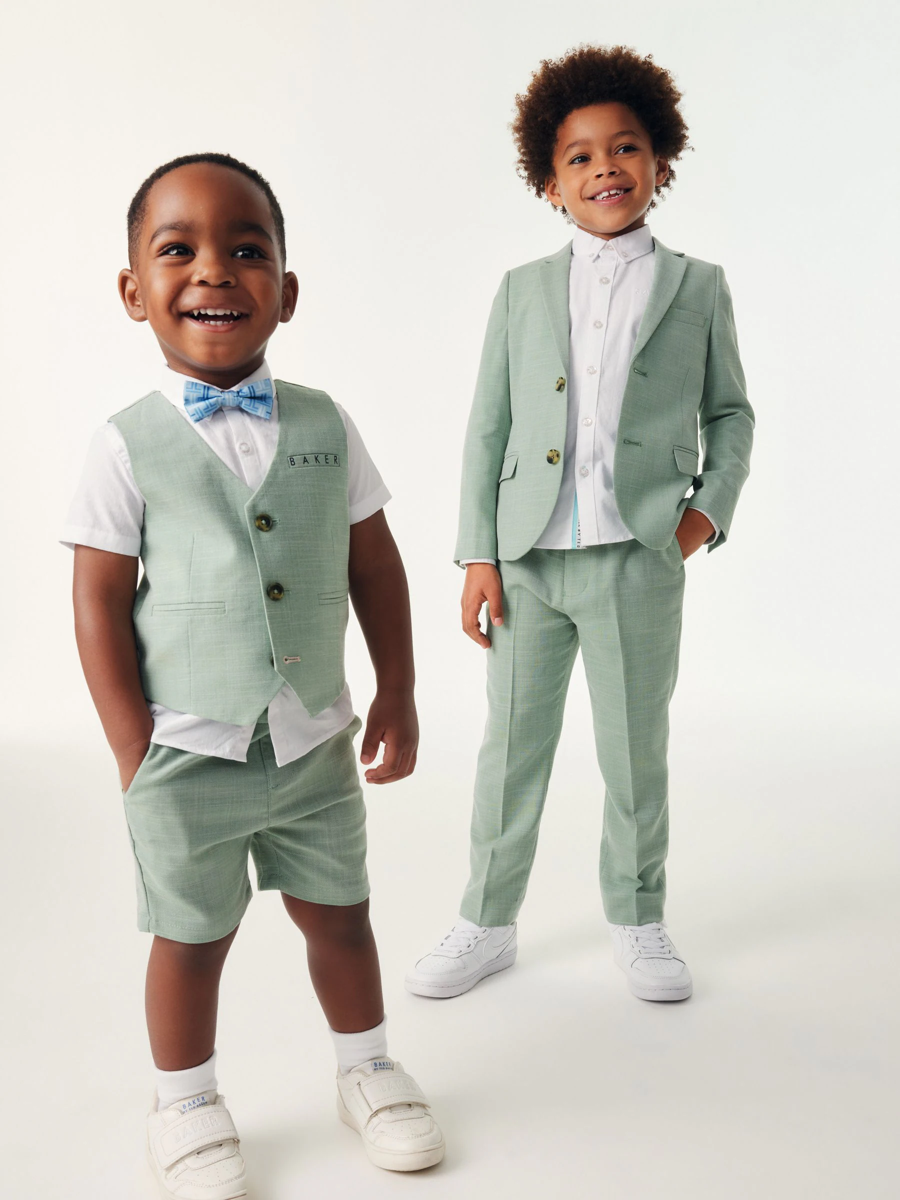 Groen - Baker By Ted Baker kostuumbroek