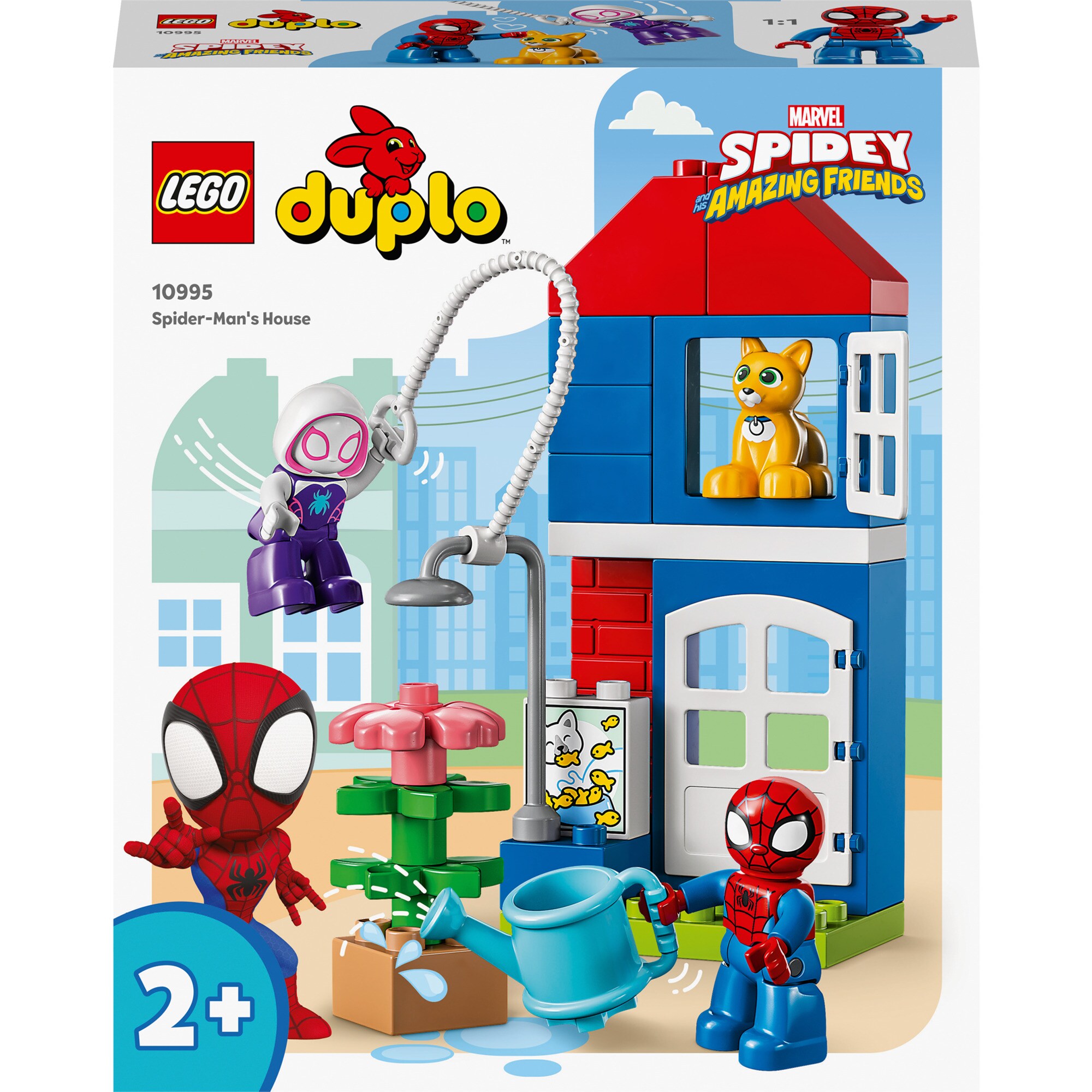 LEGO Konstruktionsspielzeug DUPLO Spider-Mans Haus