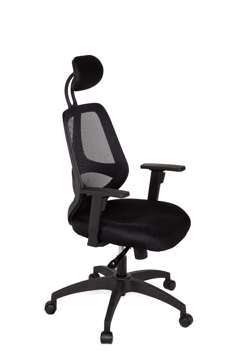 KADIMA DESIGN Ergonomischer Bürostuhl: Synchronmechanik, hochwertige Polsterung, höhenverstellbare Armlehnen, 120 kg Belastbarkeit.