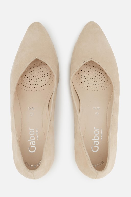 Gabor Pumps beige Suede