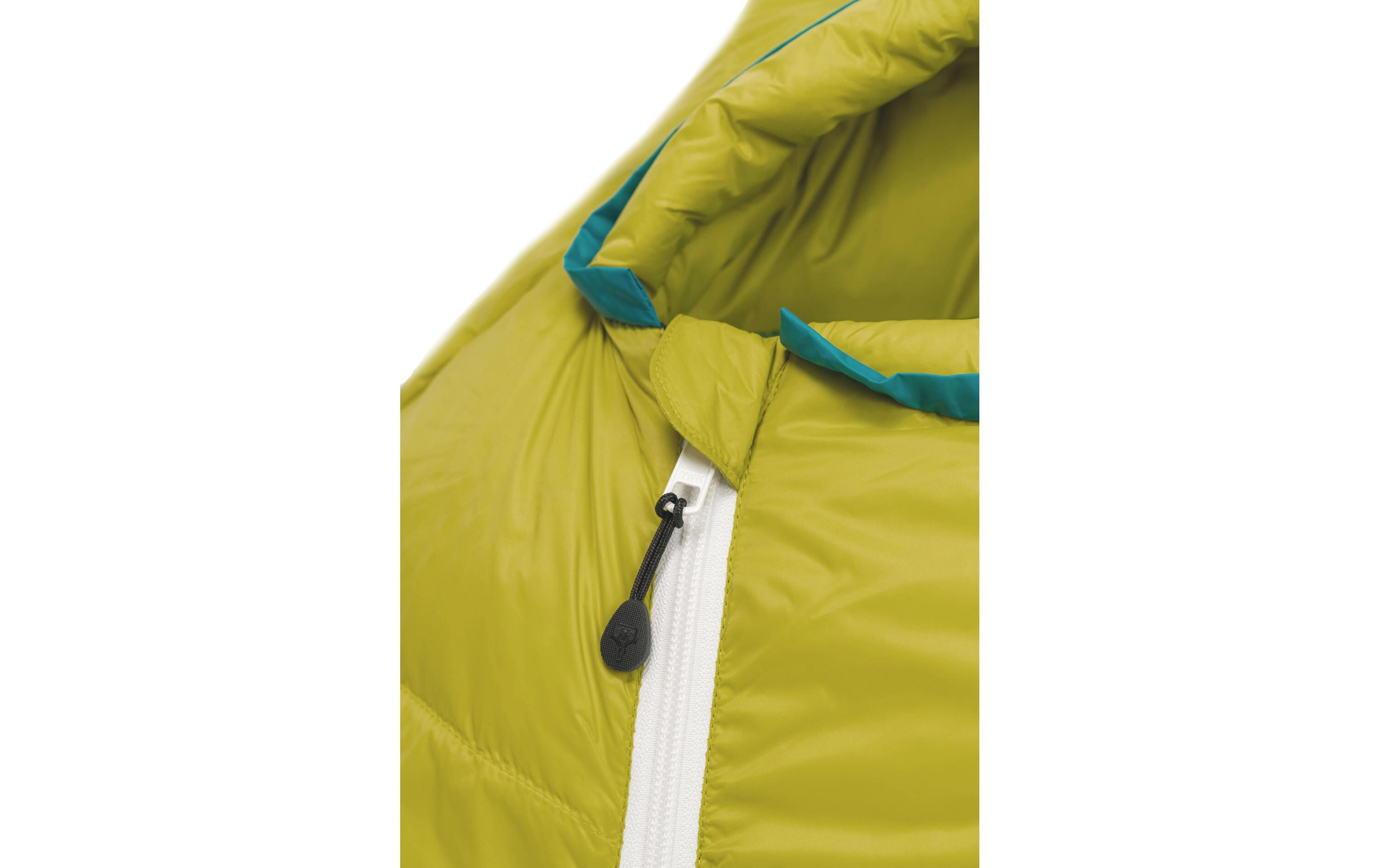Kinderschlafsack Biopod DownWool KidsTeen Citron<br>Hochwertiger Jugendschlafsack