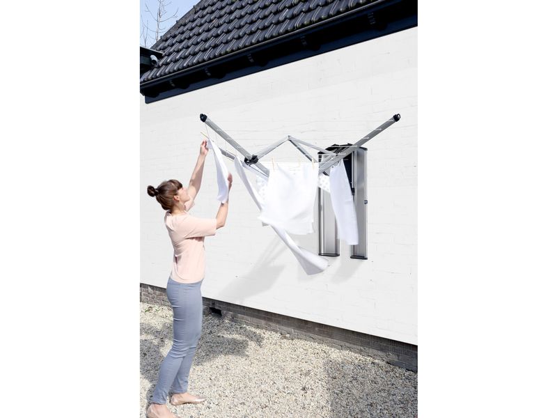 Brabantia Wandtrockner Wallfix 24 m Wandwäschetrockner