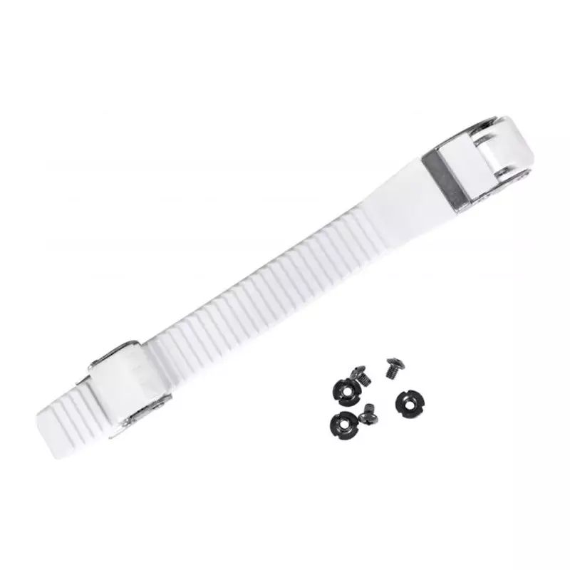 Boucle de serrage POWERSLIDE Classic Buckle Set incl. Receptor 22cm White