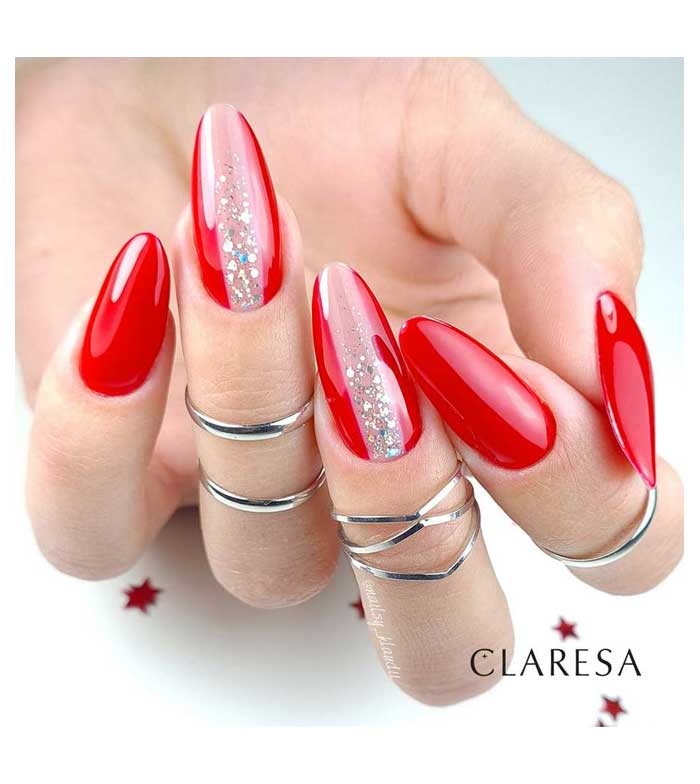 Claresa - Esmalte semipermanente Soak off - 01: Glitter