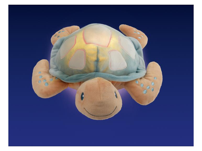 Knuffel met LED-nachtlampje