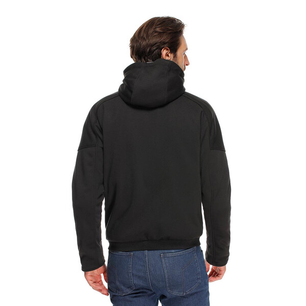 Dainese - Sweat zippé à capuche Bovisa Safety Noir