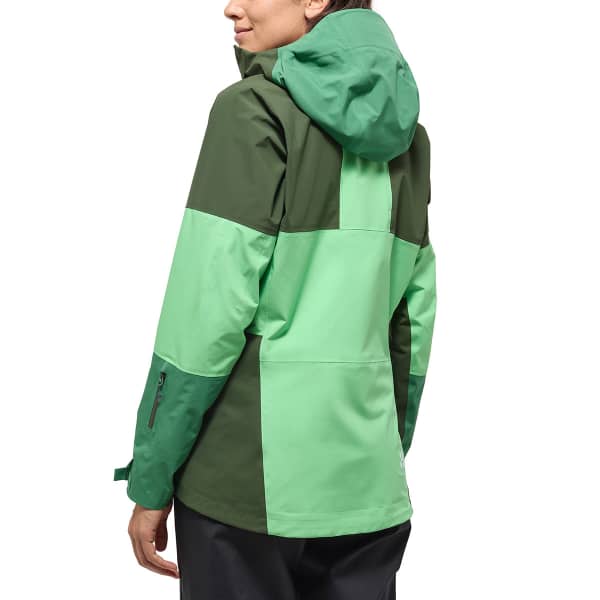 Veste alpinisme HAGLÖFS SPITZ GTX PRO JACKET W MINT STONE/SEAWEED GREEN