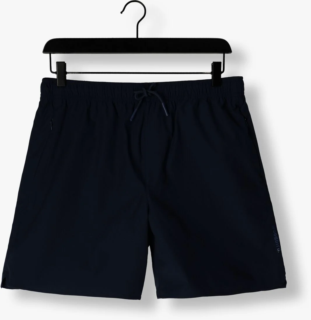 WOODBIRD donkerblauwe woodbird korte broek haiden tech shorts