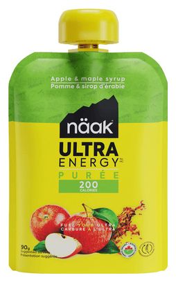 Purée énergétique Näak Ultra Energy Pomme/Sirop d'Érable - 90g