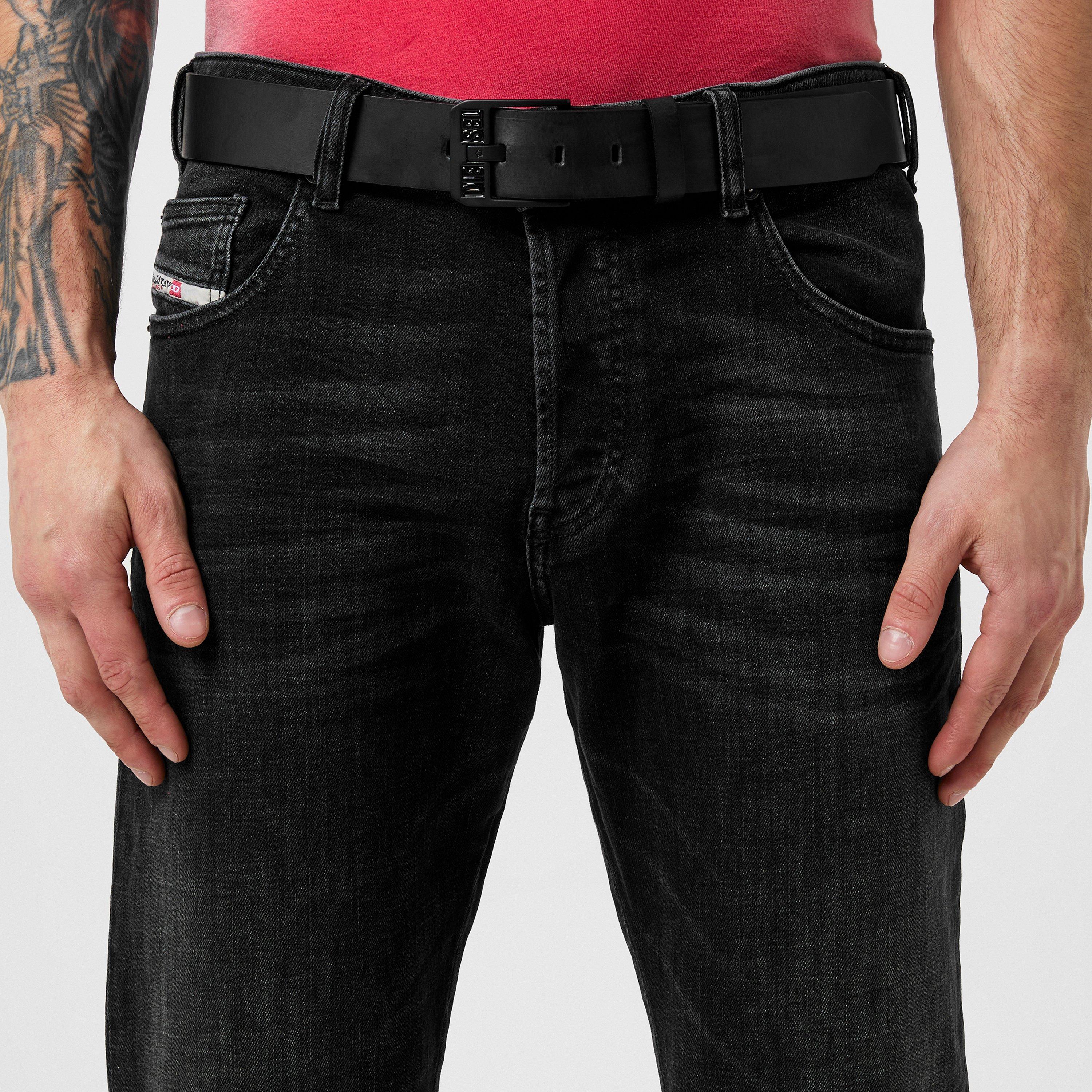 Diesel Bluestar Leather Belt